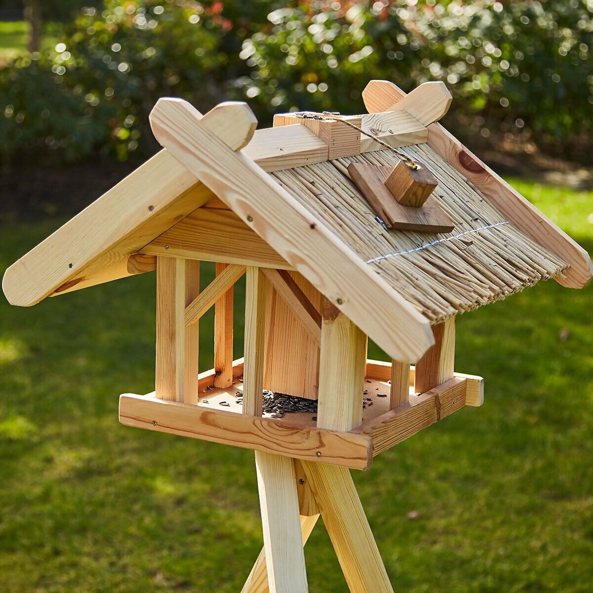 Vogelhaus Mia Mit Silo Und Ständer Online Kaufen Bei Gärtner Pötschke in Vogelhaus Kaufen